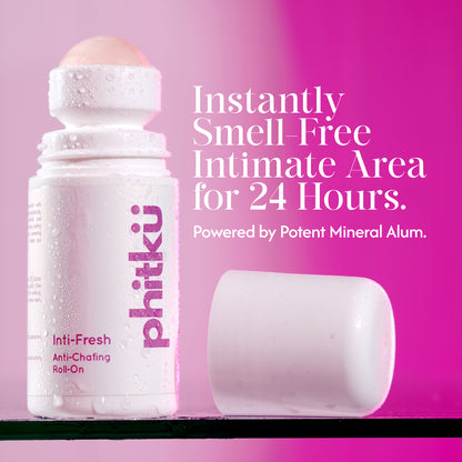 Alum Infused Inti-Fresh Anti Chafing Roll On