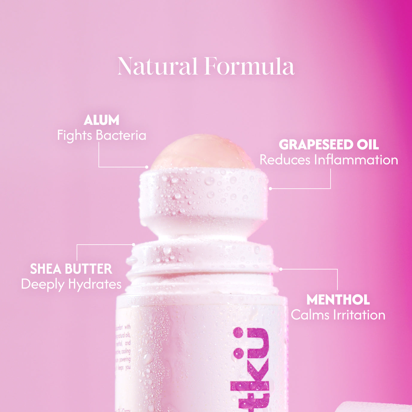 Alum Infused Inti-Fresh Anti Chafing Roll On