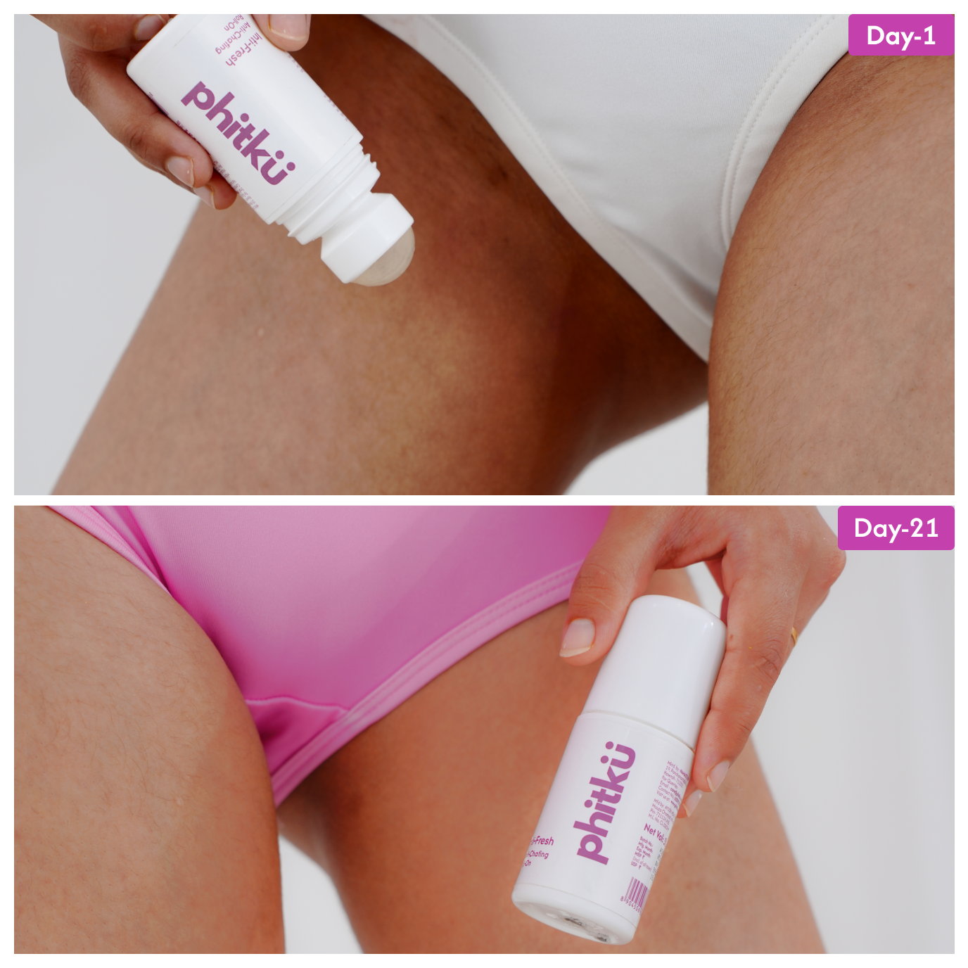 Alum Infused Inti-Fresh Anti Chafing Roll On