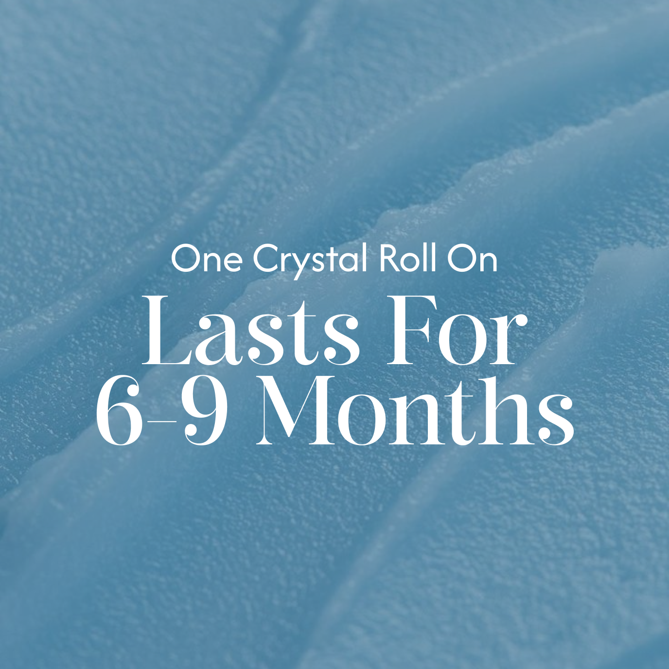 Alum Infused Crystal Roll-On Stick - Natural