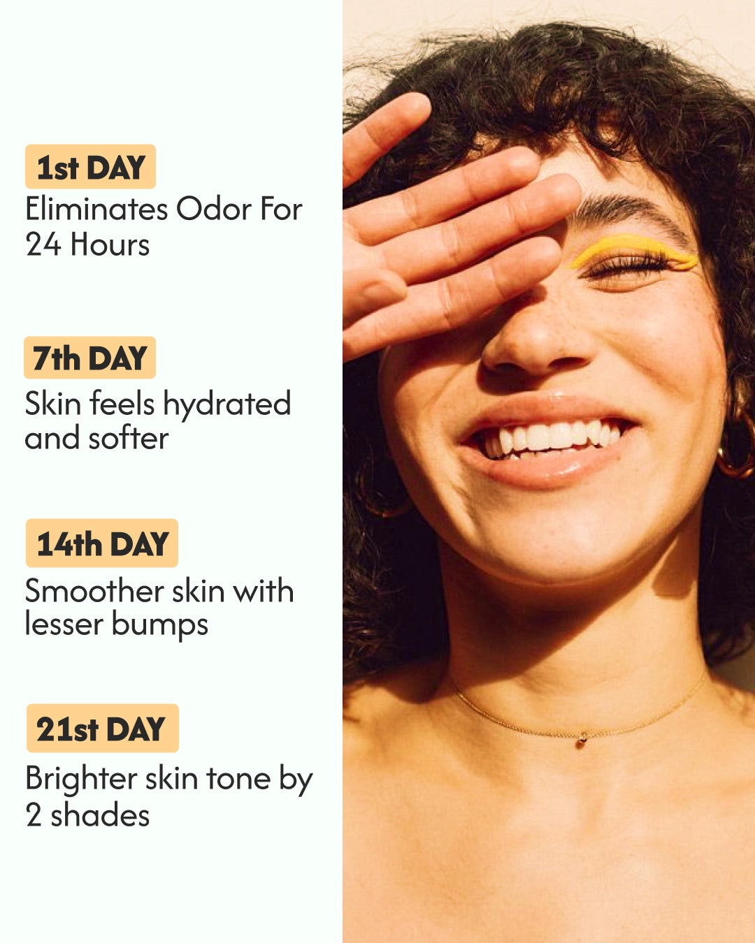 Alum Infused Crystal Roll-On Stick - Turmeric