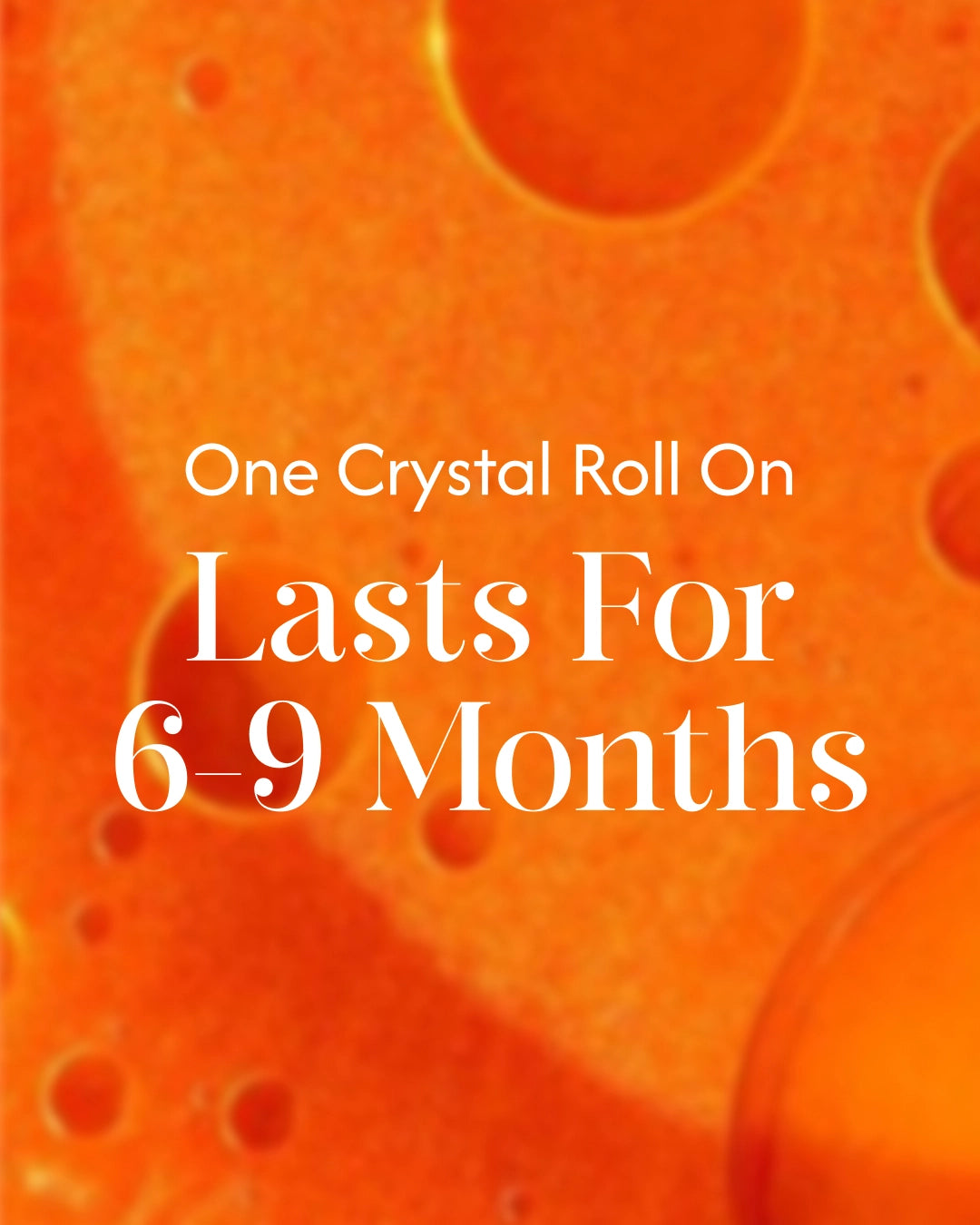 Alum Infused Crystal Roll-On Stick - Turmeric
