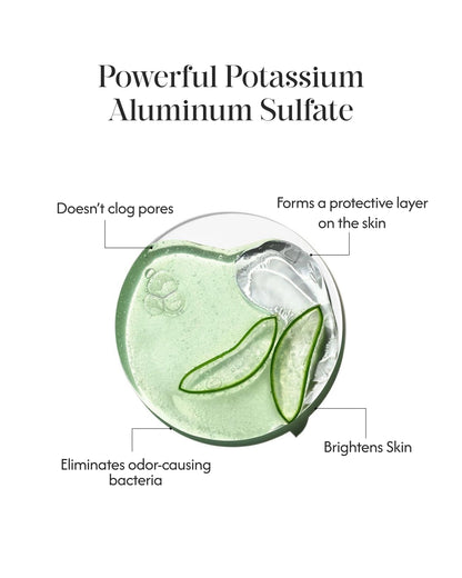 Alum Infused Crystal Roll-On Stick - Aloevera