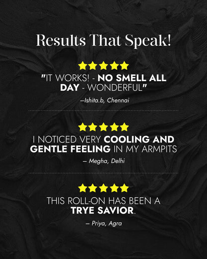 Alum Infused Crystal Roll-On Stick - Charcoal