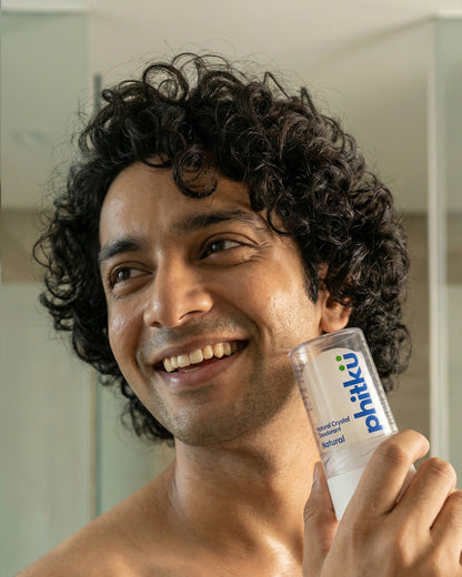 Alum Infused Crystal Roll-On Stick - Natural