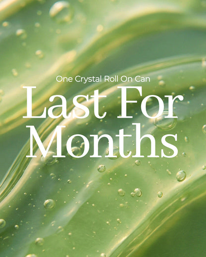 Alum Infused Crystal Roll-On Stick - Aloevera