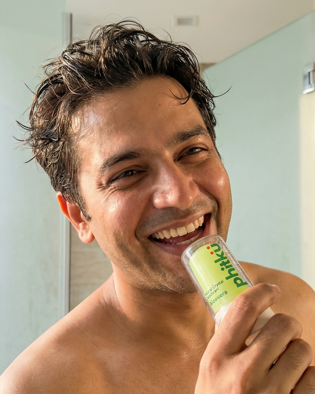 Alum Infused Crystal Roll-On Stick - Aloevera