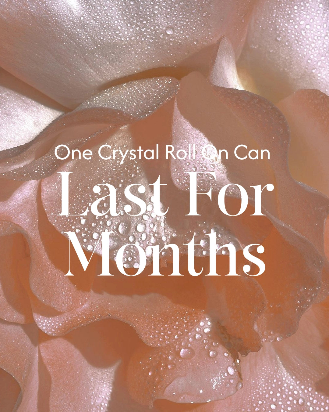 Alum Infused Crystal Roll-On Stick - Rose